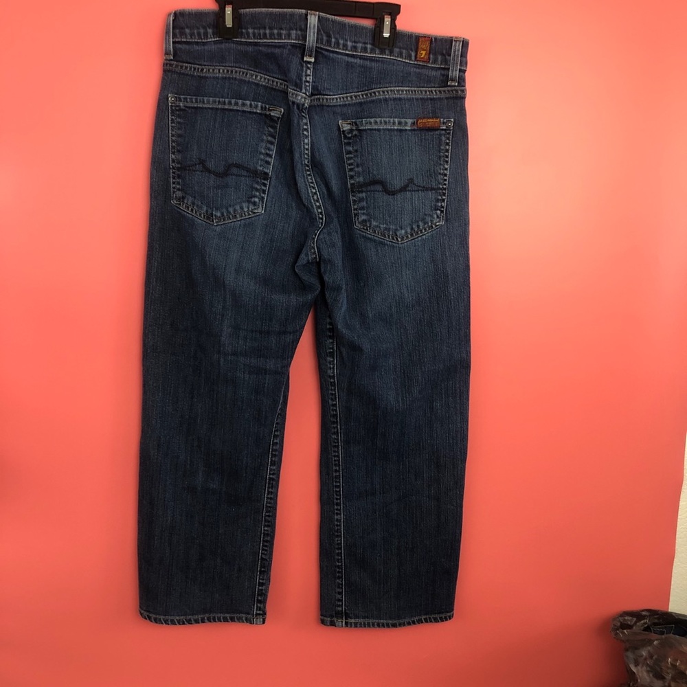 7 for all mankind relaxed jeans sz 33 - Picture 2 of 5